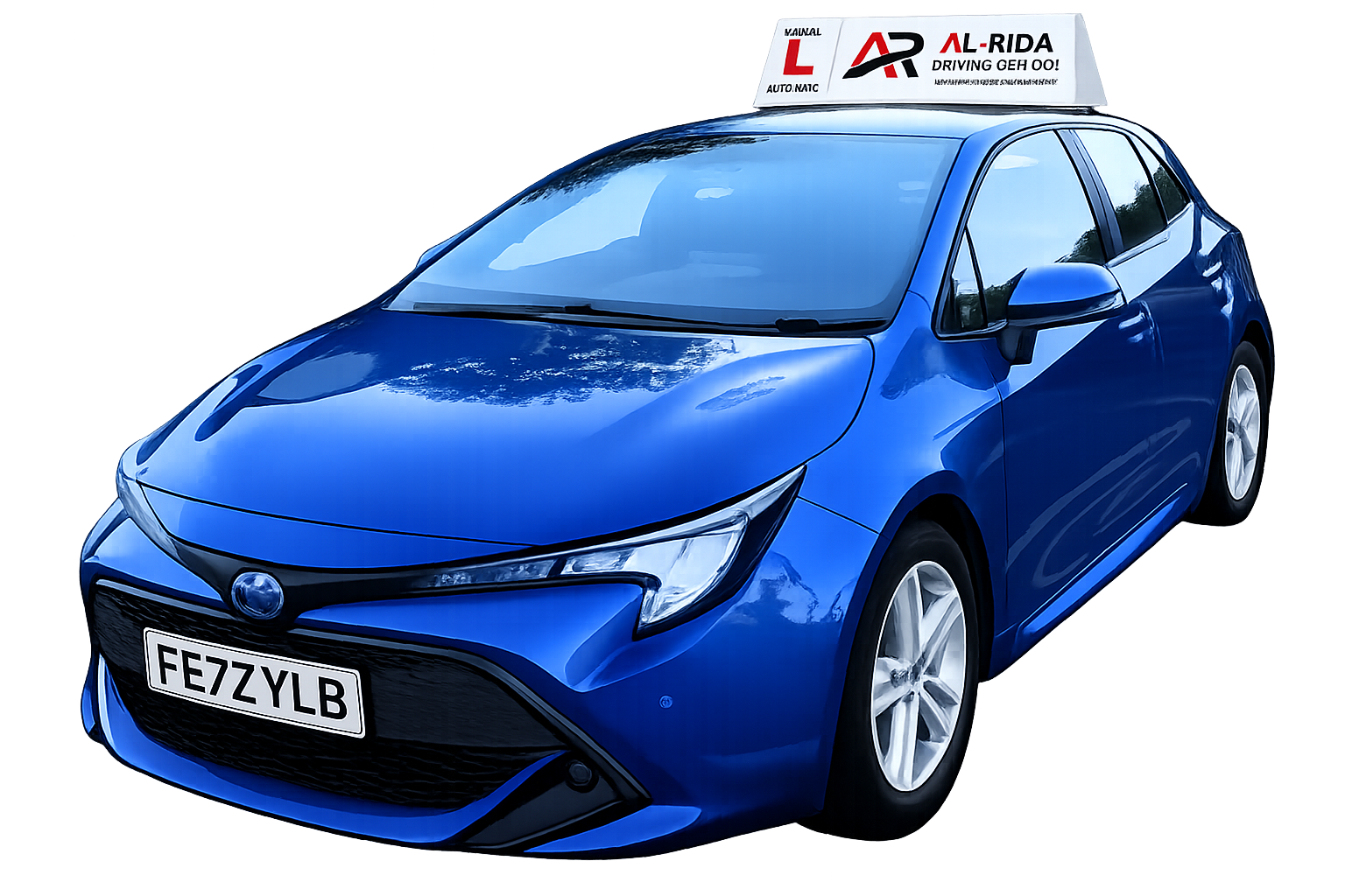 Al-Rida driving school car